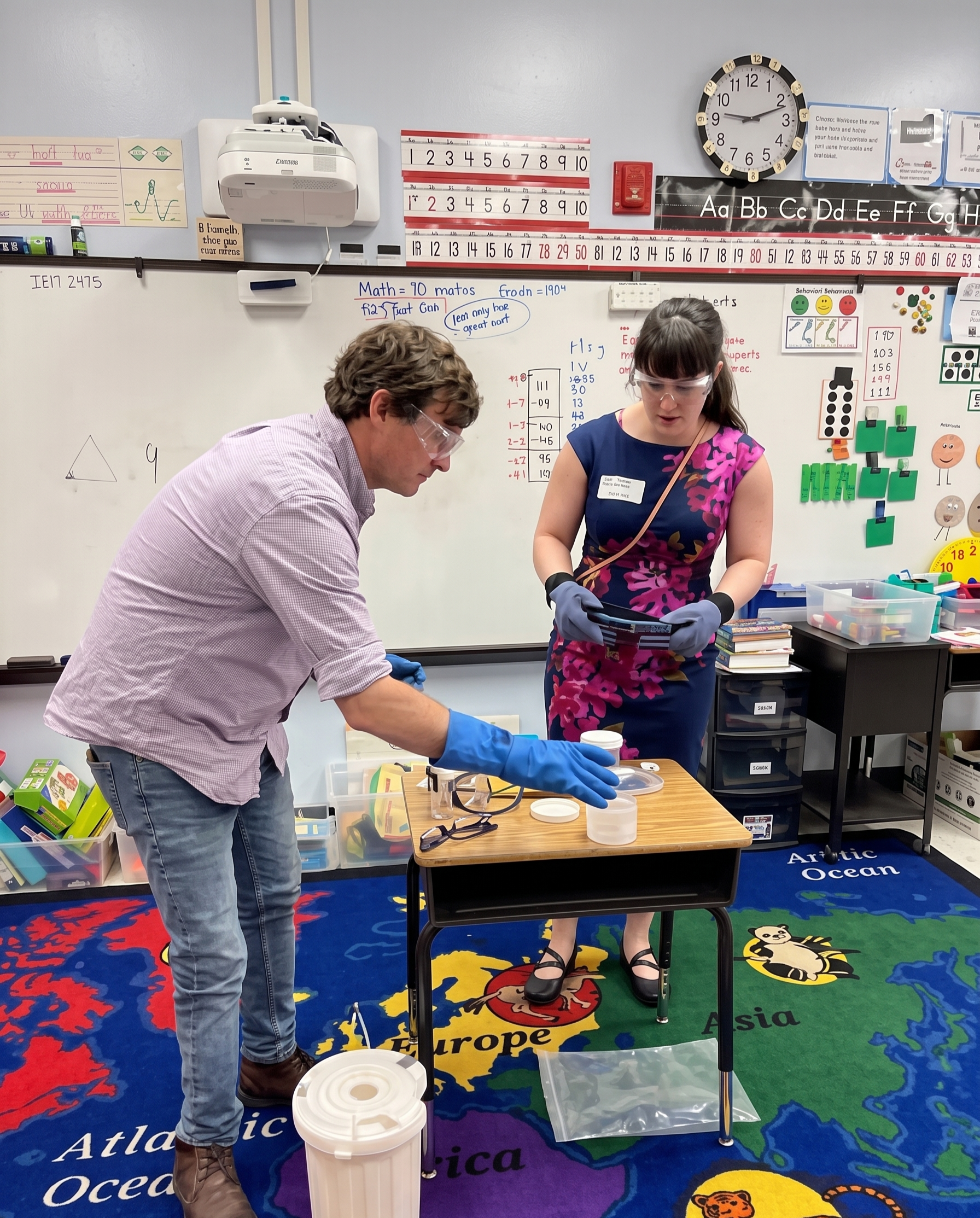 Elementary school outreach visit